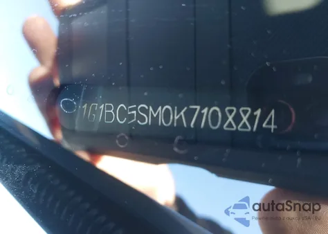 2019 Chevrolet Cruze Ls from USA, damaged, VIN 1G1BC5SM0K7108814